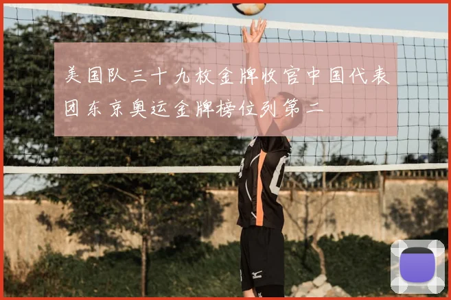 美国队三十九枚金牌收官中国代表团东京奥运金牌榜位列第二